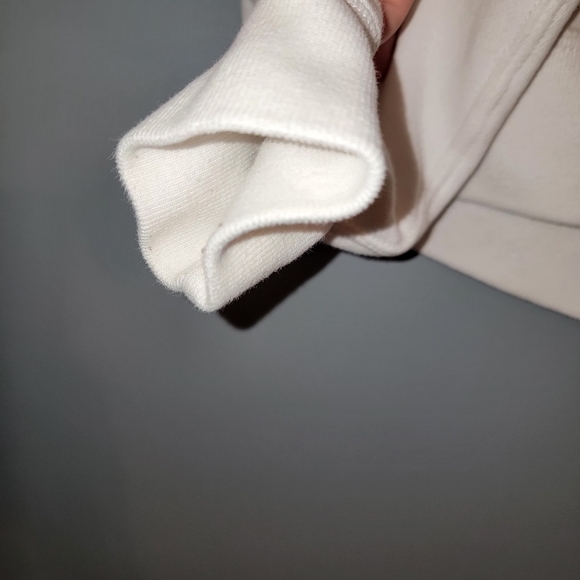 Abercrombie & Fitch White Crewneck Sweatshirt - Picture 4 of 5
